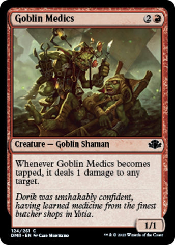 Image for Goblin Medics (124) [Dominaria Remastered]