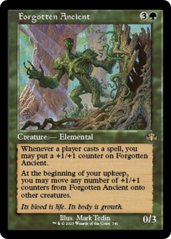 Image for Forgotten Ancient (Retro Frame) (341) [Dominaria Remastered]