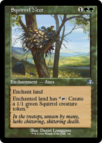 Image for Squirrel Nest (Retro Frame) (349) [Dominaria Remastered]