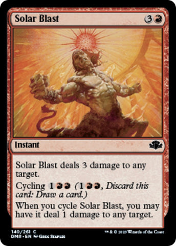 Image for Solar Blast (140) [Dominaria Remastered]