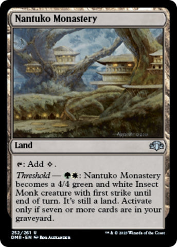 Image for Nantuko Monastery (252) [Dominaria Remastered]