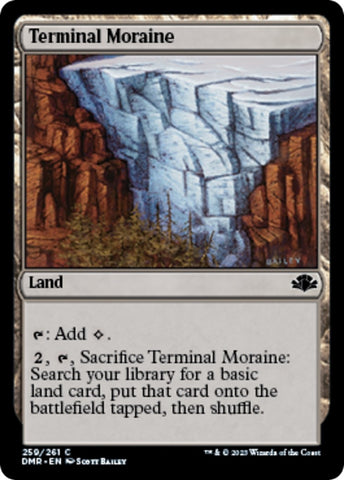 Image for Terminal Moraine (259) [Dominaria Remastered]