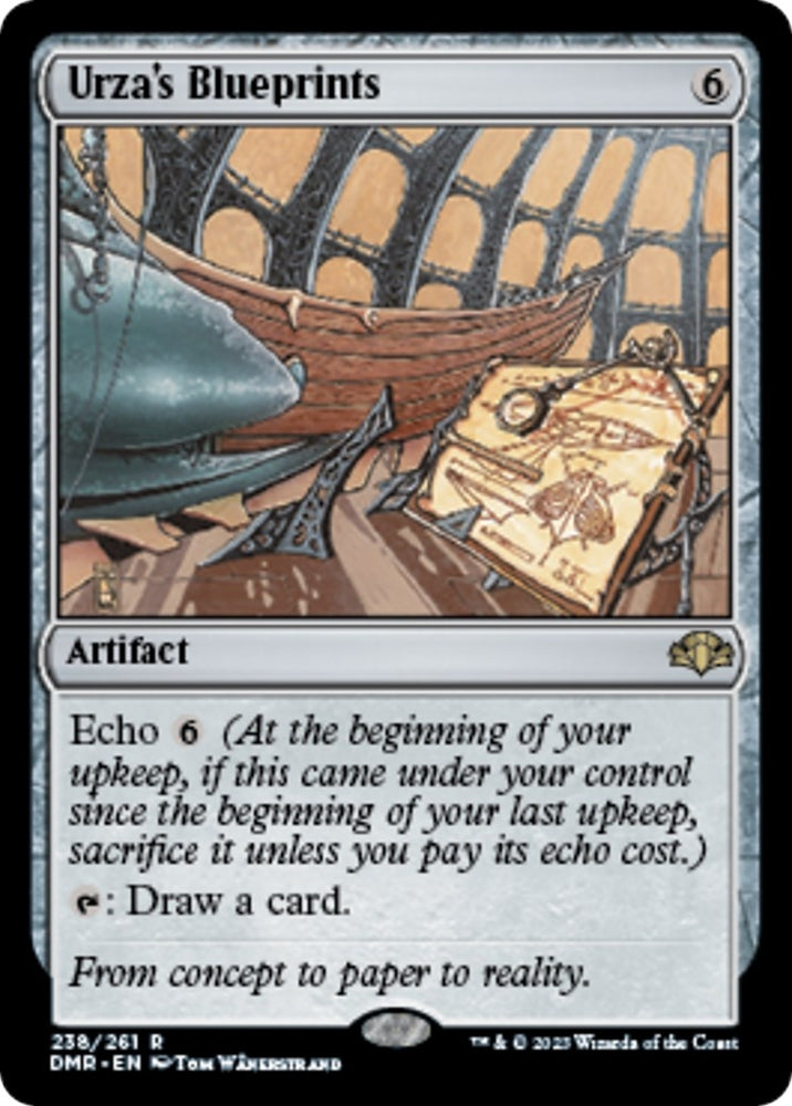 Image for Urza's Blueprints (238) [Dominaria Remastered]