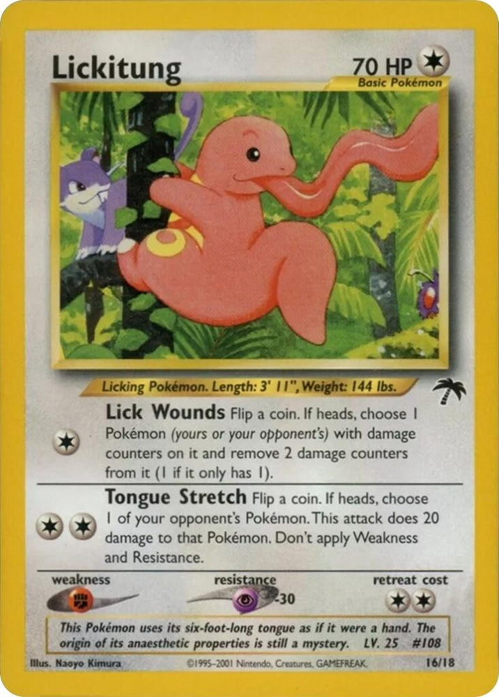 Image for Lickitung (16/18) [Southern Islands]
