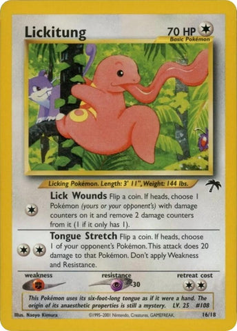 Image for Lickitung (16/18) [Southern Islands]