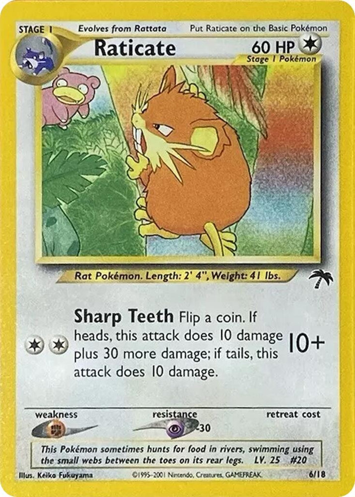 Image for Raticate (06/18) - Pokemon