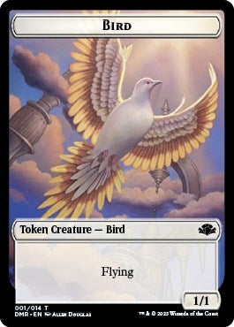 Image for Bird Token (1) [Dominaria Remastered]