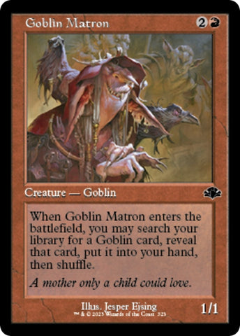 Image for Goblin Matron (Retro Frame) (323) [Dominaria Remastered]