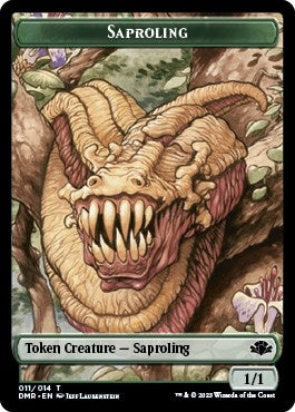 Image for Saproling Token (11) [Dominaria Remastered]