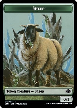 Image for Sheep Token (12) [Dominaria Remastered]