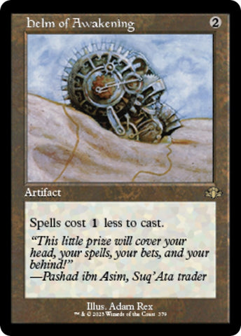 Image for Helm of Awakening (Retro Frame) (379) [Dominaria Remastered]