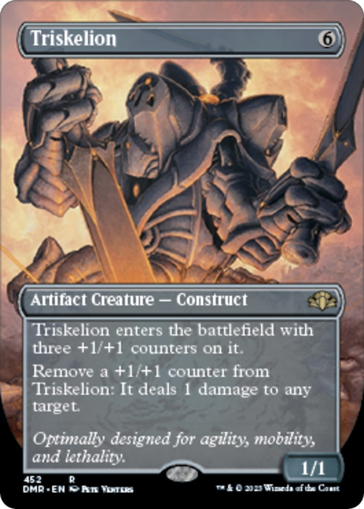 Image for Triskelion (Borderless) (452) [Dominaria Remastered]