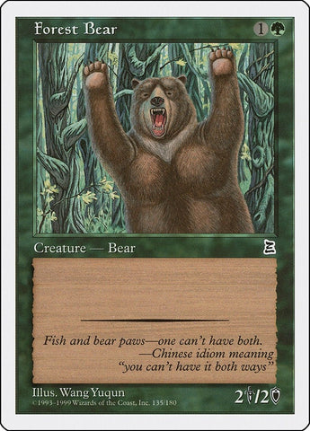 Image for Forest Bear (135) [Portal Three Kingdoms]