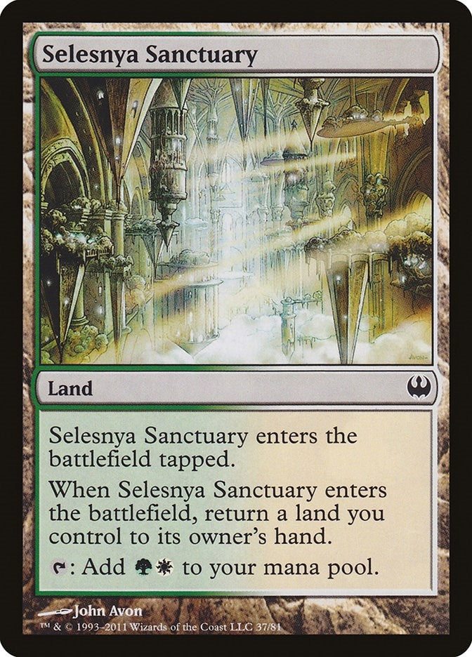 Image for Selesnya Sanctuary (37) [Duel Decks: Knights vs. Dragons]