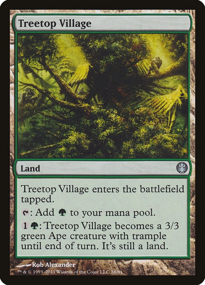 Image for Treetop Village (38) [Duel Decks: Knights vs. Dragons]