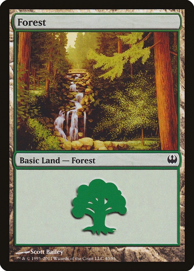 Image for Forest (43) (43) [Duel Decks: Knights vs. Dragons]