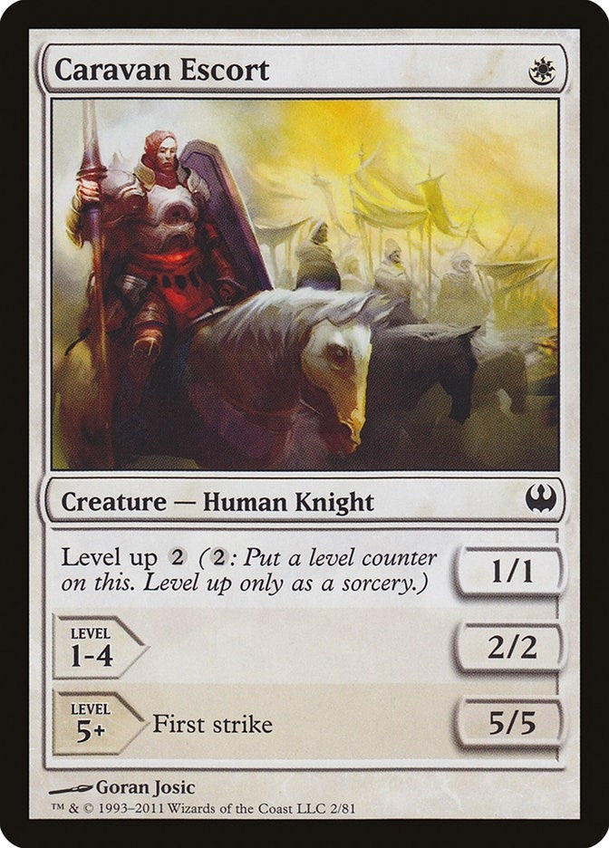Image for Caravan Escort (2) [Duel Decks: Knights vs. Dragons]
