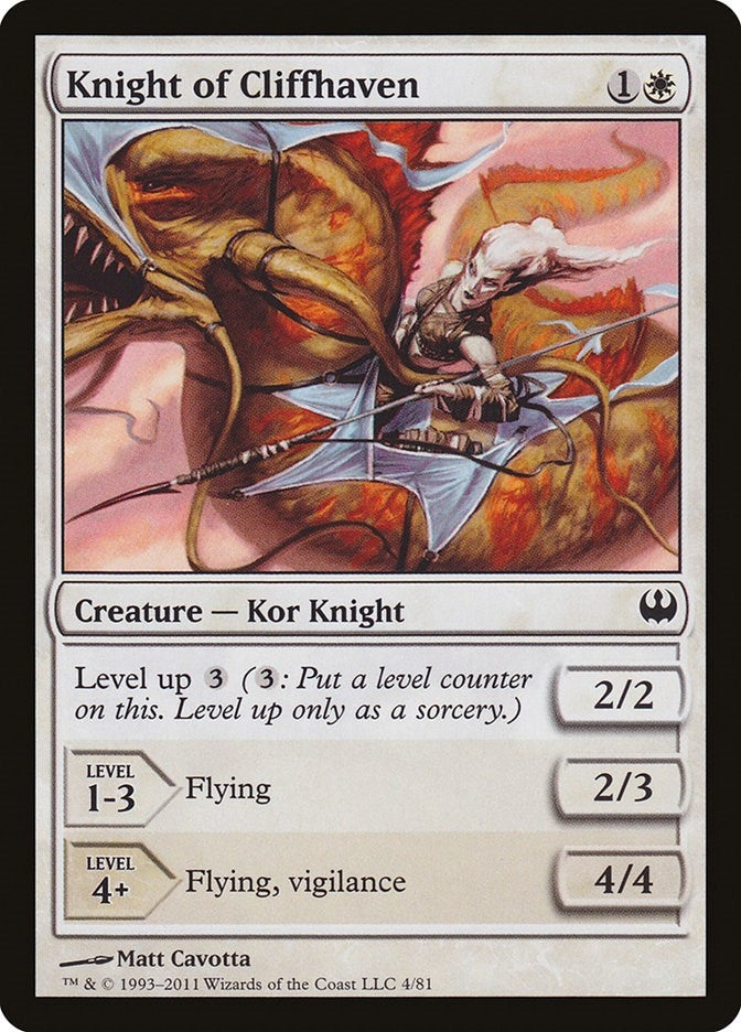 Image for Knight of Cliffhaven (4) [Duel Decks: Knights vs. Dragons]
