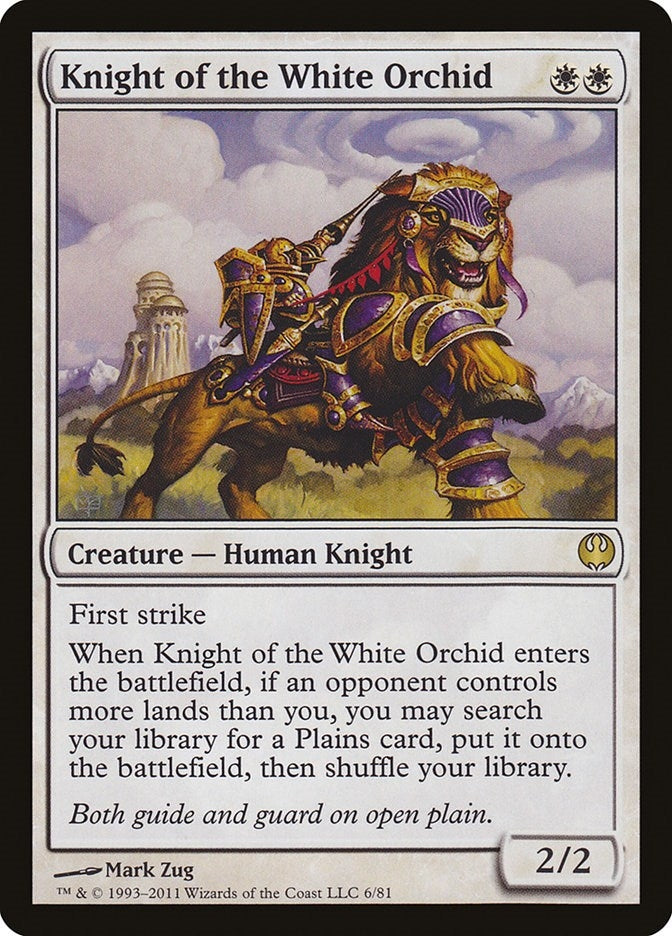 Image for Knight of the White Orchid (6) [Duel Decks: Knights vs. Dragons]