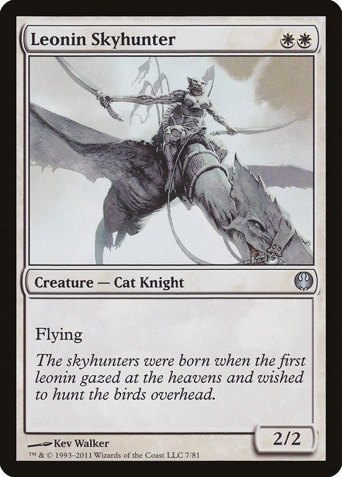 Image for Leonin Skyhunter (7) [Duel Decks: Knights vs. Dragons]