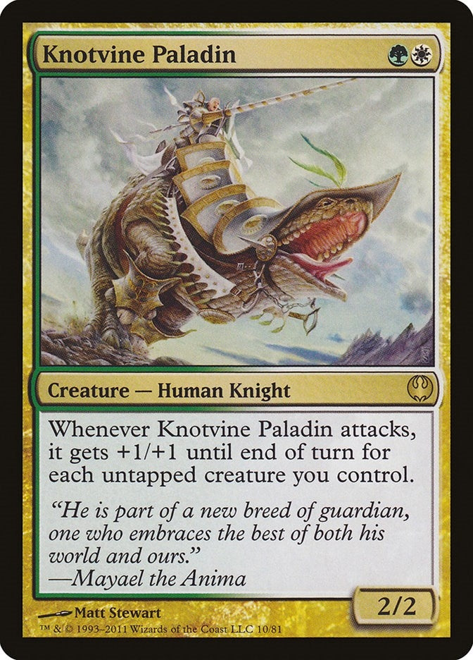 Image for Knotvine Paladin (10) [Duel Decks: Knights vs. Dragons]