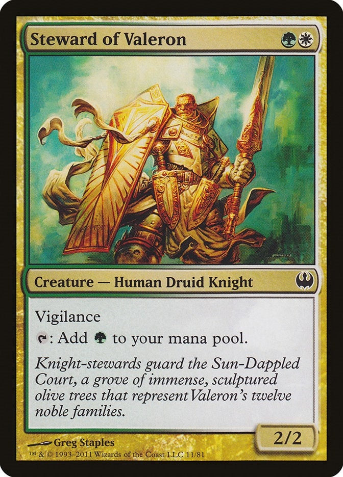 Image for Steward of Valeron (11) [Duel Decks: Knights vs. Dragons]
