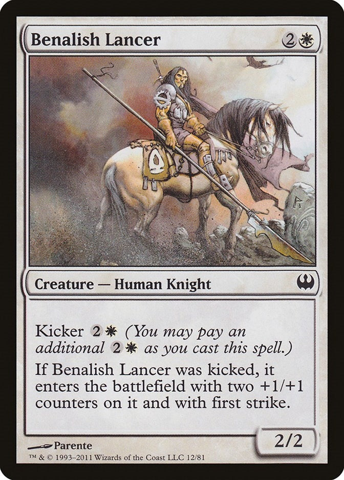 Image for Benalish Lancer (12) [Duel Decks: Knights vs. Dragons]