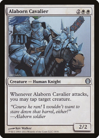 Image for Alaborn Cavalier (18) [Duel Decks: Knights vs. Dragons]