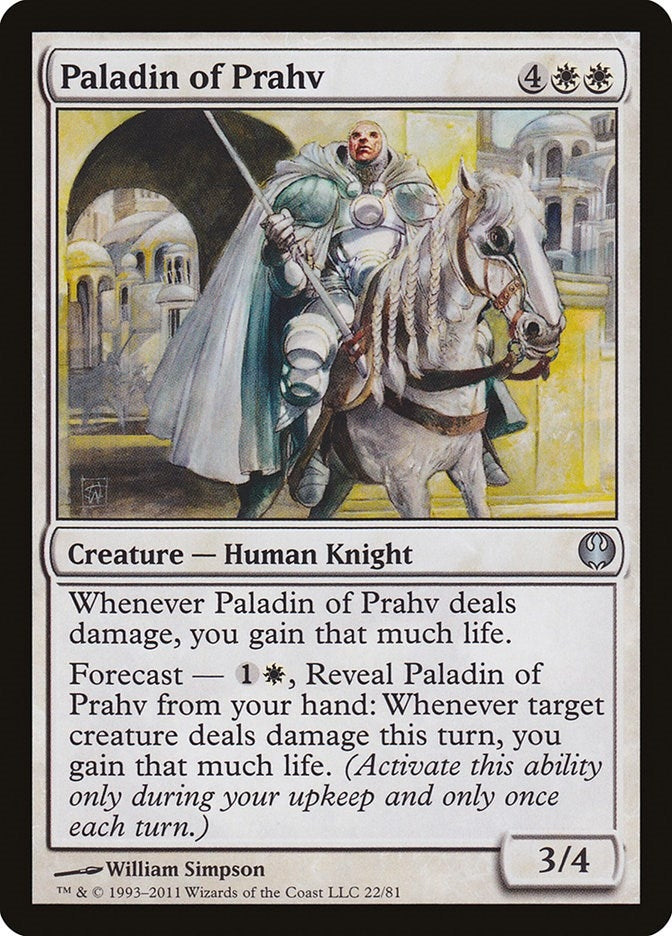 Image for Paladin of Prahv (22) [Duel Decks: Knights vs. Dragons]