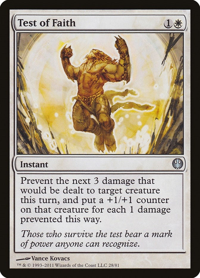 Image for Test of Faith (28) [Duel Decks: Knights vs. Dragons]