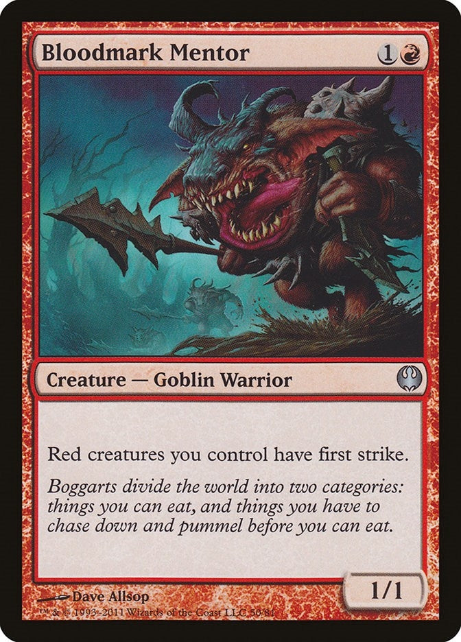 Image for Bloodmark Mentor (50) [Duel Decks: Knights vs. Dragons]
