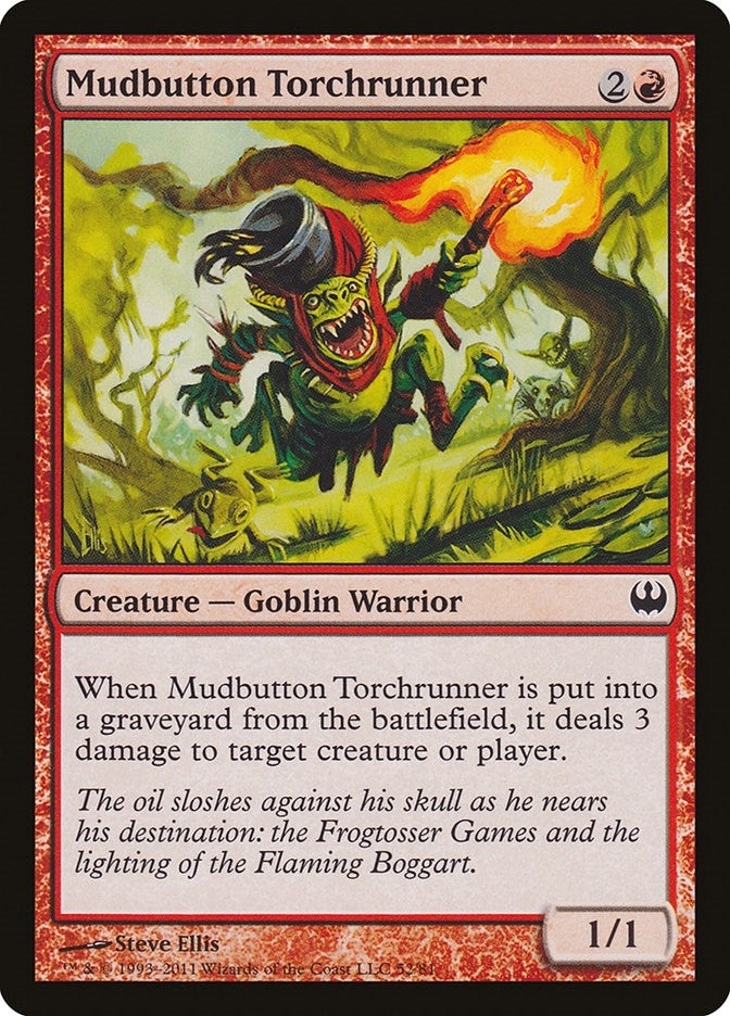 Image for Mudbutton Torchrunner (52) [Duel Decks: Knights vs. Dragons]