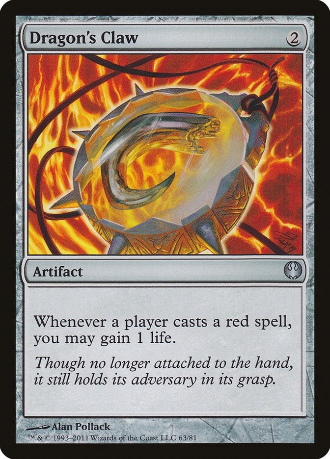 Image for Dragon's Claw (63) [Duel Decks: Knights vs. Dragons]