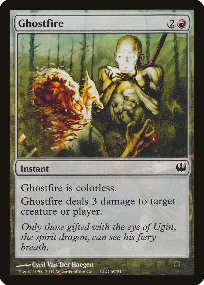 Image for Ghostfire (69) [Duel Decks: Knights vs. Dragons]