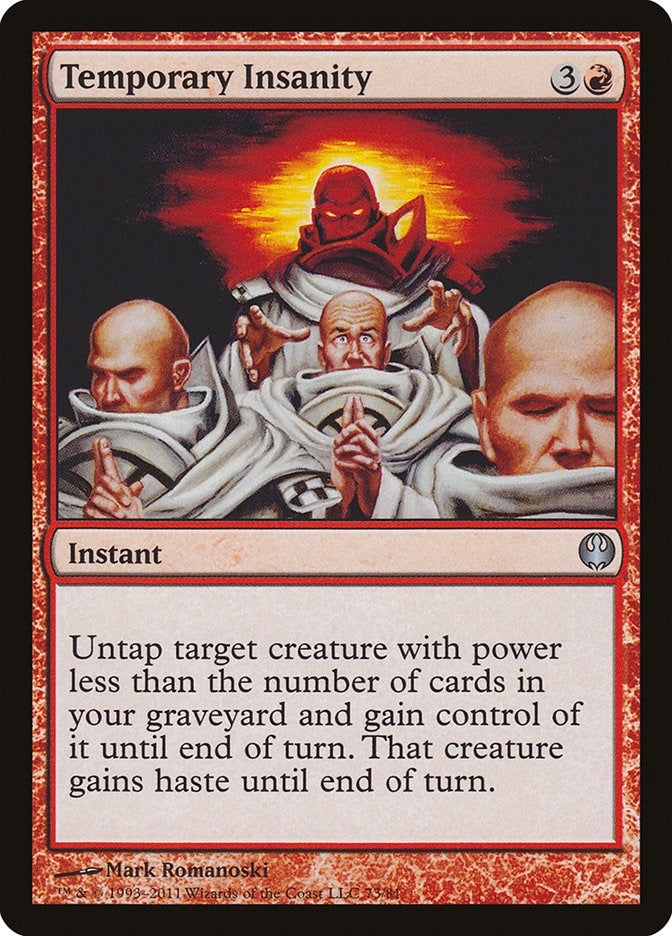 Image for Temporary Insanity (73) [Duel Decks: Knights vs. Dragons]