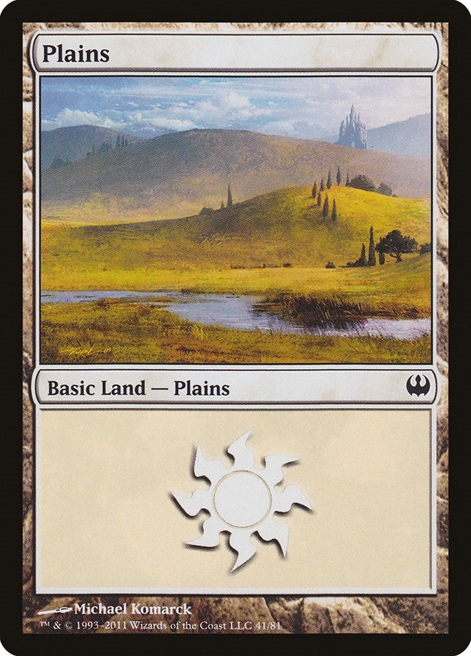 Image for Plains (41) (41) [Duel Decks: Knights vs. Dragons]