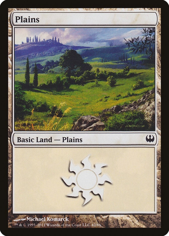 Image for Plains (42) (42) [Duel Decks: Knights vs. Dragons]