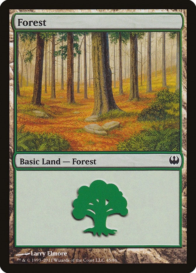Image for Forest (45) (45) [Duel Decks: Knights vs. Dragons]