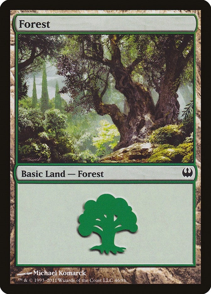 Image for Forest (46) (46) [Duel Decks: Knights vs. Dragons]