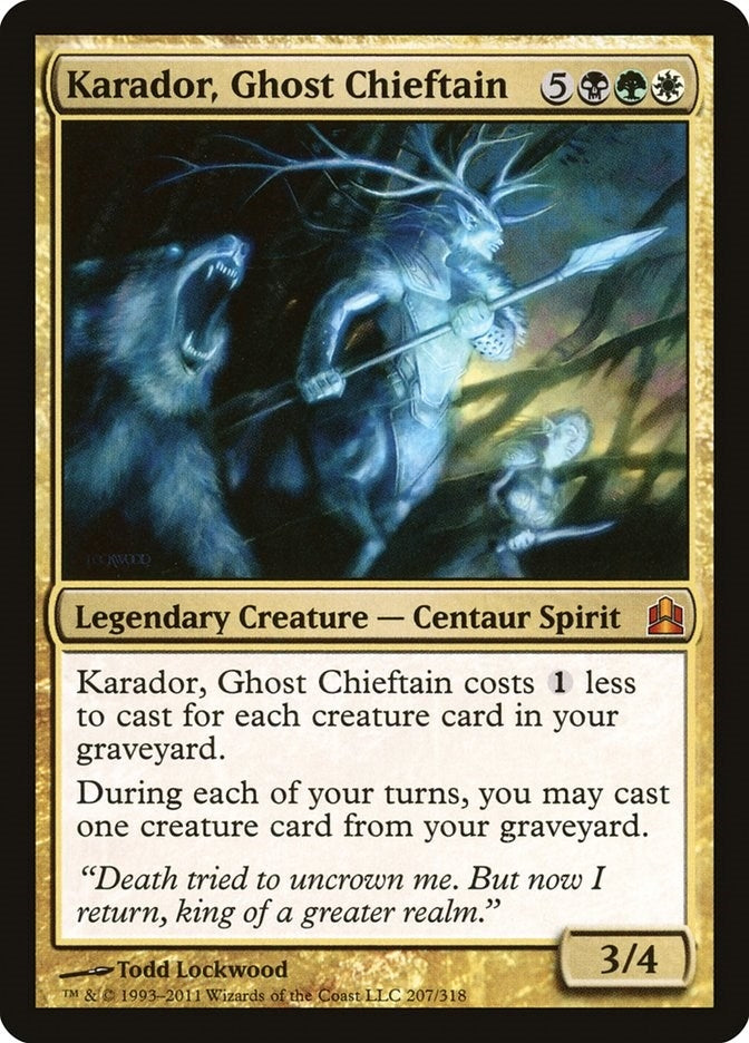 Image for Karador, Ghost Chieftain (207) [Commander]