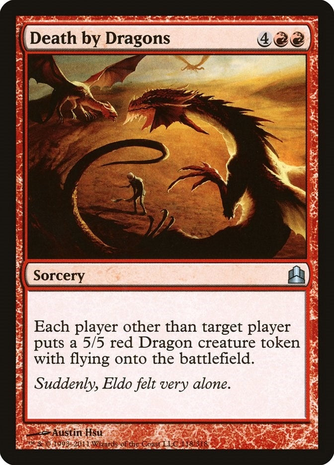 Image for Death by Dragons (118) [Commander]