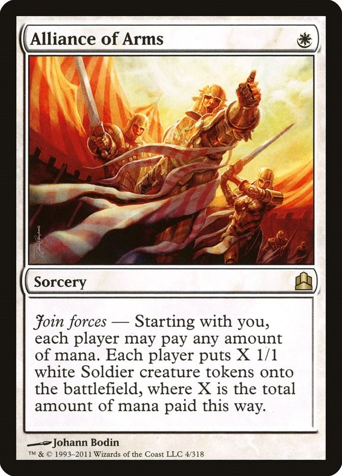Image for Alliance of Arms (4) [Commander]