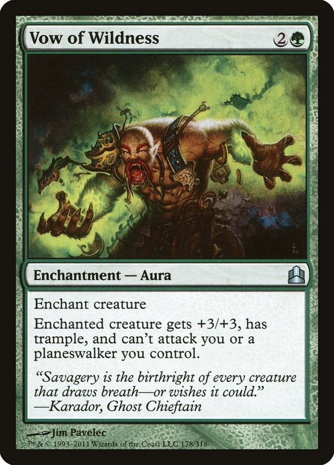 Image for Vow of Wildness (178) [Commander]