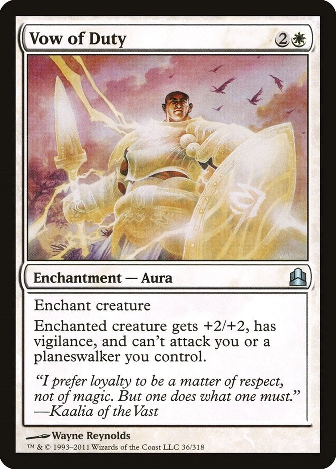 Image for Vow of Duty (36) - Magic: The Gathering