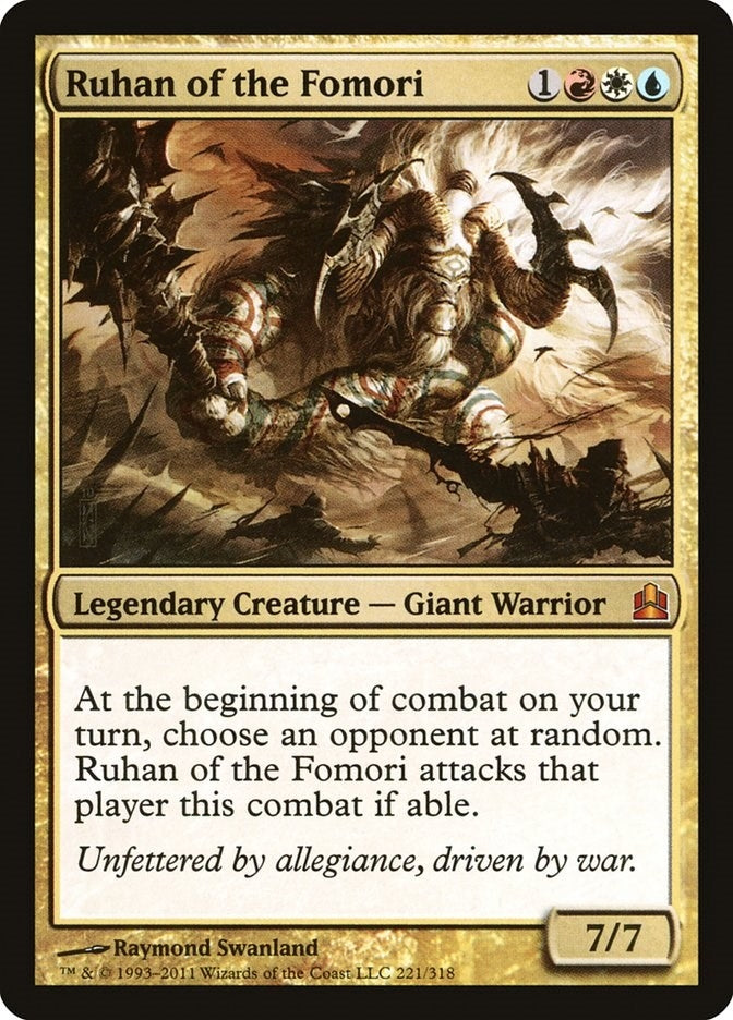 Image for Ruhan of the Fomori (221) [Commander]
