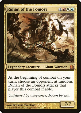 Image for Ruhan of the Fomori (221) - Magic: The Gathering