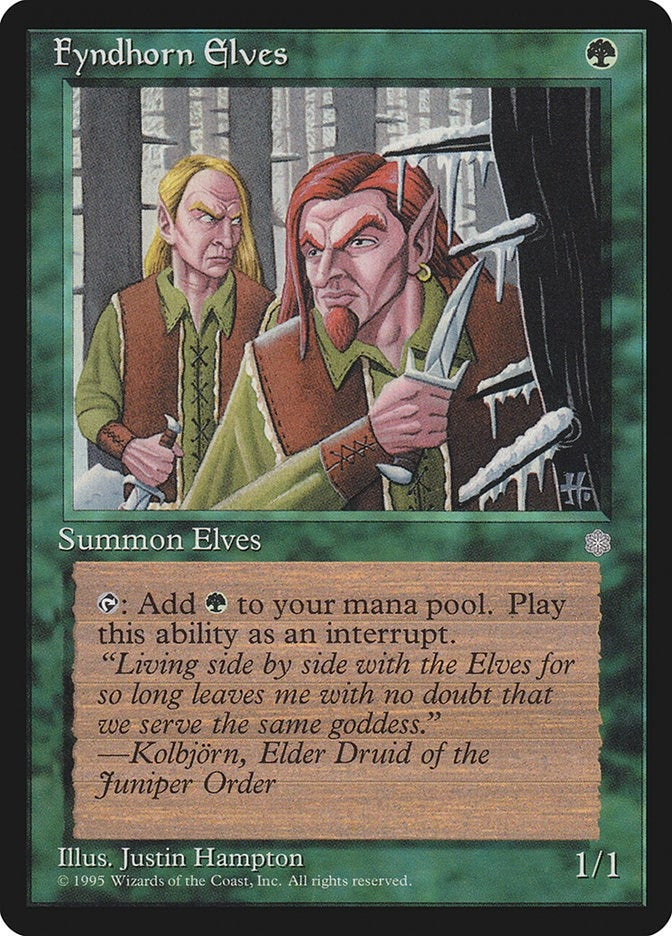 Image for Fyndhorn Elves (132) [Ice Age]