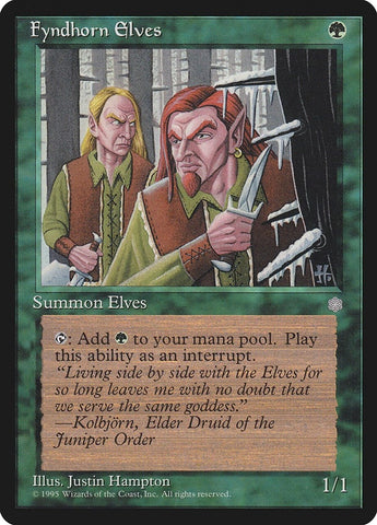 Image for Fyndhorn Elves (132) [Ice Age]