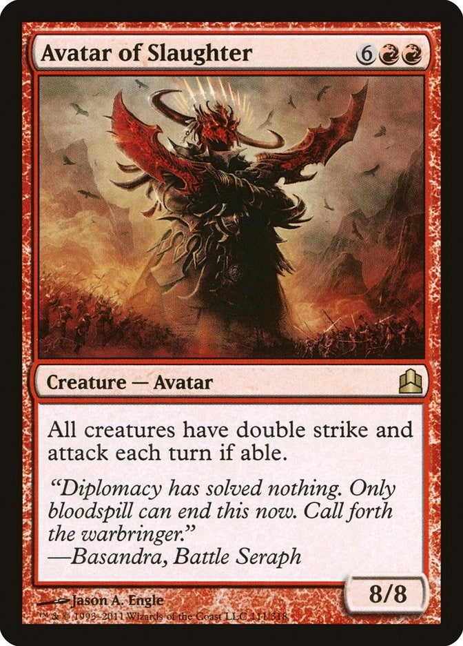 Image for Avatar of Slaughter (111) [Commander]