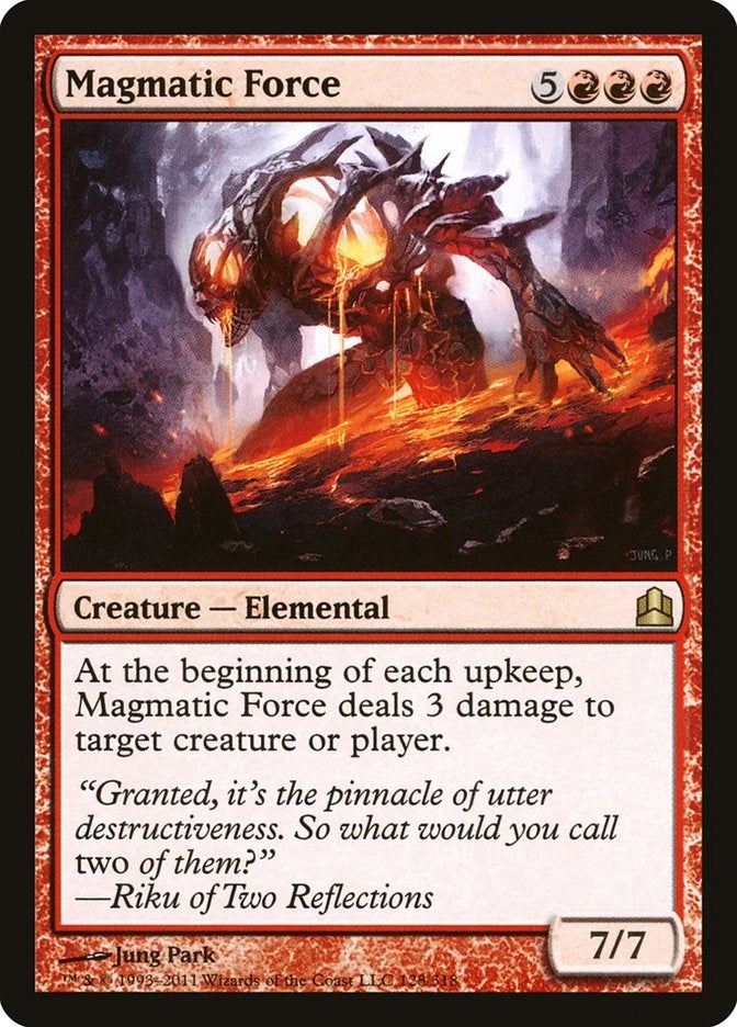 Image for Magmatic Force (128) [Commander]